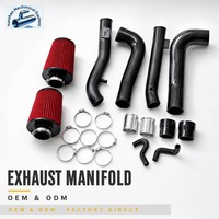 Kit de collecteur d'admission pour Nissan 370Z/G37 VQ37VHR/Q60 3 pouces, comprend filtre à air et tuyaux
