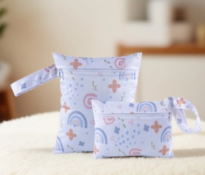 2 шт./комплект, моющиеся сумки с одним карманом на молнии - Product Image 1
