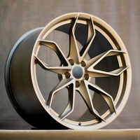 Nouvelles jantes en alliage d'aluminium forgé JWYC S201H 18-22 pouces 5x120/5x112 25 mm pour M4 Audi Mercedes- E63 AMG Tesla Model