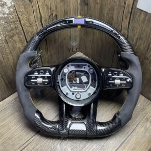 Volante AMG YLA de Gran Venta para <span class=keywords><strong>Mercedes</strong></span>-Benz W176 W213 W211 W221 W218 W205 AMG GT ML W166 - Product Image 3
