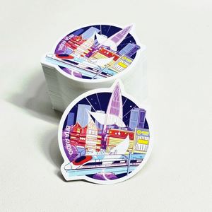 Pegatinas de Vinilo Adhesivas con Corte Personalizado para Publicidad, Promociones y Logotipos de Marca, Resistentes al Agua y a los Rayos UV, con Diseño de Dibujos Animados - Product Image 3