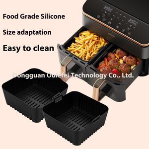 <span class=keywords><strong>COSORI</strong></span>-Bandeja Rectangular de Silicona para Hornear para Freidora de Aire, Accesorio de Cocina PARA EL Hogar, Compatible con Alfombrilla Metálica de Silicona, 8.5L - Product Image 4