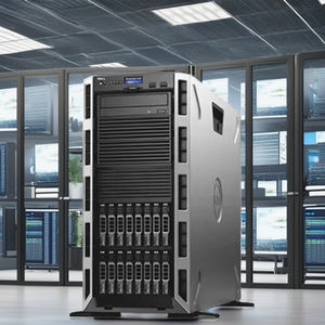 Applicabile al server tower Dell T440, 10 core 2.1G, 16G di memoria DDR4, 8 alloggiamenti per unità SFF, 8GB 64GB 32GB di disco rigido disponibili, 1 argento 4210R - Product Image 1