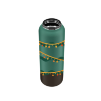 Double paroi Voyage Sports Drink Métal Acier inoxydable Isolé Thermos Termo Flacons à vide Cola Forme Bouteilles d'eau