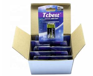 Оптовая цена 6F22 9 В высокомощный углеродный цинковый аккумулятор для игрушек с дистанционным управлением Бытовая электроника электроинструменты бытовая техника - Product Image 3