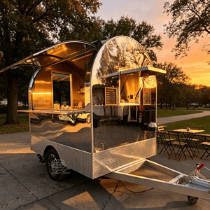 BBQ Smoker Food Trailer Uk Standard Mobile Food Kitchen Trailer High Quality Fast Food Trailer Mobile Food Trailer Snack <b>Cart</b> - Product Image 1