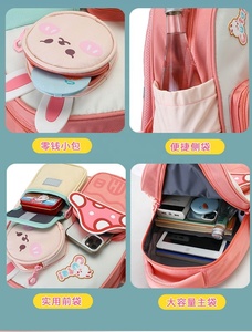 Cute Kid School Bags for Kindergarten Girls Boys 3 Years Toddler Baby Bags Colorful Cute Children School <b>Backpack</b> Bookbag D-049 - Product Image 3