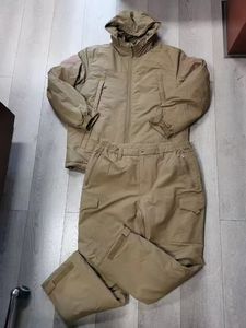 ชุดยูนิฟอร์มลายพรางสีเขียว DF F7 สำหรับฤดูหนาว ชุด CP FG ลายพรางสีเขียวขี้ม้า แจ็คเก็ตและกางเกงบุผ้ากันหนาวสีดำเขียว - Product Image 5