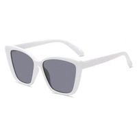 Gafas de Sol Cat Eye al por Mayor, Ligeras, Montura Completa, Unisex, Económicas, Versátiles, con Forma para Posar, Montura Grande