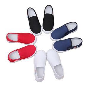 Vente en gros, nouveau design, chaussures confortables à semelle plate pour garçons, chaussures en toile décontractées à la mode pour enfants - Product Image 6