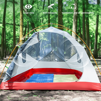 Tente d'été ultra-légère en nylon pour une personne, idéale pour la randonnée en plein air, l'alpinisme quatre saisons, le camping, imperméable et à montage rapide