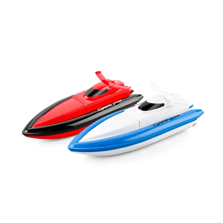 2.4G RC High Speed Racing Boat Waterproof Speedboat Radio Control Toys Summer Party RC Boat Ship Toys For Bait Fishing