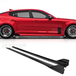 Pour Kia Stinger SW Style : Kit de modification en fibre de carbone véritable pour pare-chocs avant et arrière, aileron, jupes latérales, lèvre de pare-chocs et garniture de coin de protection - Product Image 3