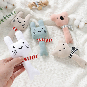 Ensemble de hochets pour bébé 100% coton bio jouets sensoriels <span class=keywords><strong>lumineux</strong></span> pour nouveau-né jouets de dentition pour bébé - Product Image 5