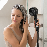 Pommeau de douche en plastique ABS, pommeau de douche massant pressurisé filtré, douchette portable pour spa, coiffure, animalerie, salle de bain, vente en gros