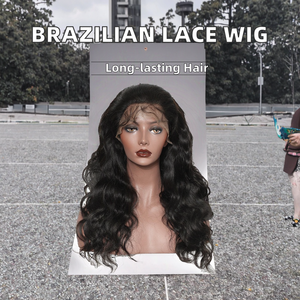 Pronto per la spedizione vergine brasiliano onda del corpo 13x4 parrucca piena di pizzo colorato Highlight <span class=keywords><strong>capelli</strong></span> del bambino 18 pollici stirato Jerry ricciolo stile - Product Image 2