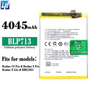 BLP713 100% batteria ricaricabile originale dello li-ione Polyer per Realme <span class=keywords><strong>3</strong></span> Pro realmec3 pro Realme X Lite batteria - Product Image 6