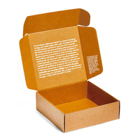 Wholesale Skin Care Perfume Bottle Clothing Folding Packaging Box Corrugated Kraft Paper Box Custom Logo Mailer Cardboard Box