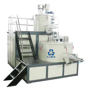 Excellent Hot And Cool Plastic Material Mixing Unit Pvc Mixer