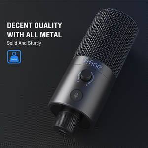 Fifine <span class=keywords><strong>T669</strong></span>โปรคอนเดนเซอร์ไมโครโฟนสำหรับเล่นเกม, ไมโครโฟโนไมโครโฟนสำหรับบันทึกในสตูดิโอของ YouTube มืออาชีพ - Product Image 4