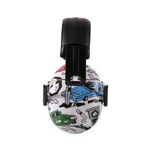 Hearing Sound SNR 27dB Custom <b>Earmuffs</b> Kids KM-2 <b>White</b> Kids <b>Earmuffs</b> KM-2 <b>White</b> - Product Image 3