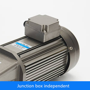 7GU 120mm 400W Ángulo recto <span class=keywords><strong>Terry</strong></span> Motor de engranaje de CA monofásico 220V/380V 60Hz Frecuencia Motor de inducción de aluminio de bajo ruido - Product Image 4