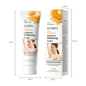 HUNMUI ครีมทาใต้วงแขนไวท์เทนนิ่งวิตามินซี 3 อิน 1 สำหรับคอ แขน ข้อศอก - Product Image 3