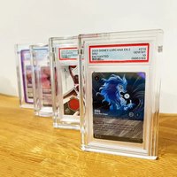 Magnetic Acryl Graded Card Collectible <strong>Slab</strong> Acrylic Display Case for PSAED CGC TAG Grading Card <strong>Slab</strong> <strong>Protector</strong> Case
