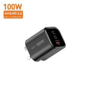 ที่ชาร์จพกพา Vina 100W <span class=keywords><strong>65W</strong></span> รุ่น GaN พร้อมเทคโนโลยี AVS+PD 3.2 และพอร์ต USB-C คู่ สำหรับใช้ในบ้าน สำนักงาน และการเดินทาง - Product Image 1