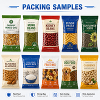 Machine d'emballage automatique VFFS pour sachets de 5g de cacahuètes, sel, gel de silice, sucre blanc, noix, haricots mungo, snacks et aliments