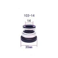 Mesin segel 103-12 103-14 103-17 pompa air pompa sekrup pompa self-priming pompa segel cincin grafit keramik segel air
