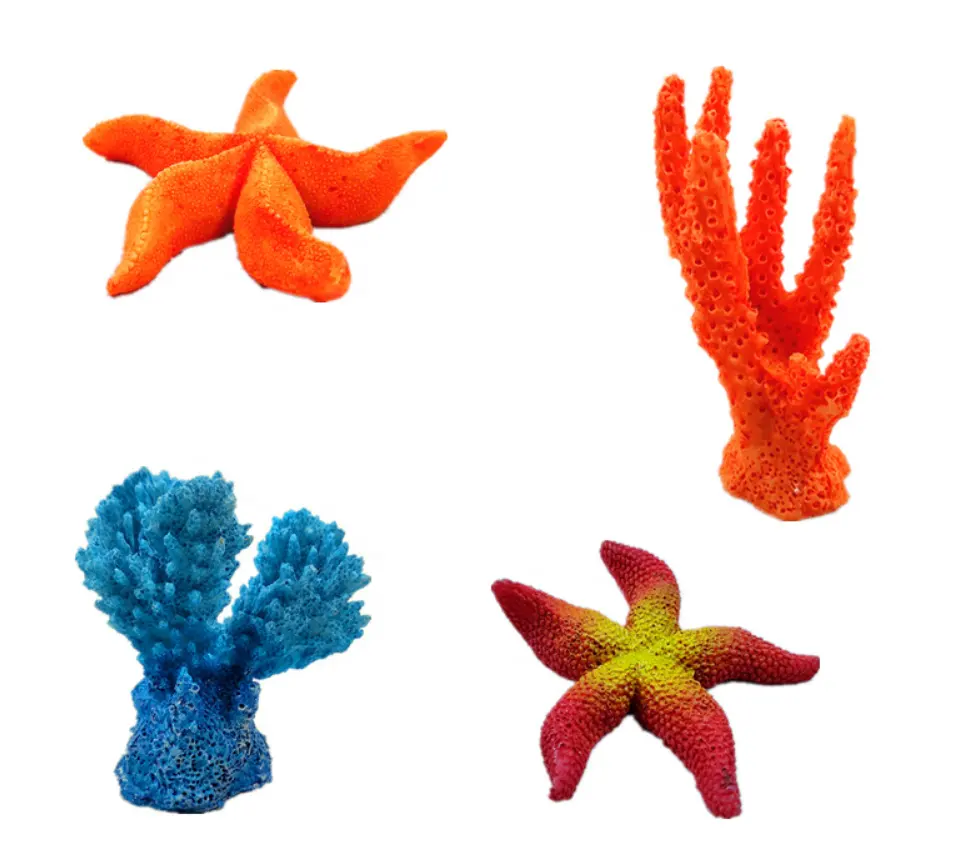 2024優れた品質環境にやさしい素材人工サンゴ水族館装飾中国製
