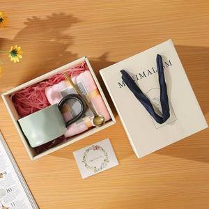 Ensemble de tasses en céramique personnalisées de luxe pour femmes, cadeau promotionnel créatif pour le bureau, le Nouvel An, les remerciements - Product Image 3