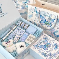 Boîtes cadeaux personnalisées Hongbo avec impression papillon/impression personnalisée, cartes assorties avec des designs et des tailles personnalisés