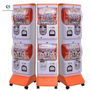 Mini Distributore di <span class=keywords><strong>Gumball</strong></span> e Capsule a Sei Colori per Sala Giochi, Nuovo Gioco a Moneta per Macchine Distributrici - Product Image 5