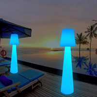 Lampe d'angle solaire led sans fil, rechargeable, de style nordique, éclairage d'extérieur et d'intérieur, lumière à intensité réglable, luminaire de sol, idéal pour un jardin