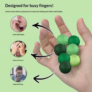 Bolas Magnéticas de Silicona <span class=keywords><strong>para</strong></span> Aliviar el Estrés y la Ansiedad, Juguete Sensorial, Fábrica OEM <span class=keywords><strong>para</strong></span> Adultos y Niños - Product Image 2