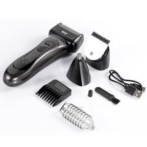 <span class=keywords><strong>RAF</strong></span> Multifonctionnel Étanche Rechargeable 3 EN 1 USB Charge Flottant Fit 3W Hommes Rasoir Toilettage Kit - Product Image 3