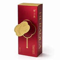 Carton pliable personnalisé attrayant avec panneau supplémentaire, impression UV pailletée et insert en carton ondulé kraft