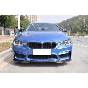 Alerón Delantero de Fibra de Carbono Estilo PSM para BMW F30, Solo Compatible con el Parachoques de Taiwán - Product Image 1