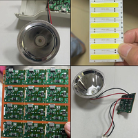 Assemblage de circuits imprimés de lampe torche personnalisée professionnelle, cartes de circuits imprimés électroniques multicouches, accessoires PCBA pour batterie au lithium