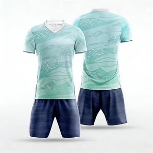 OEM Quality Sublimation Print Quick Drying Breathable Uniforms <b>Soccer</b> Jersey Custom Logo Unisex Match Training Sets <b>Soccer</b> Wear - Product Image 2