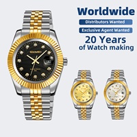 Reloj SKMEI 9418 de Lujo, Estilo Antiguo, Acero Inoxidable, Cuarzo Analógico, Esfera de Cristal, Logotipo Personalizable, Diseño Simple, Resistente al Agua 3BAR