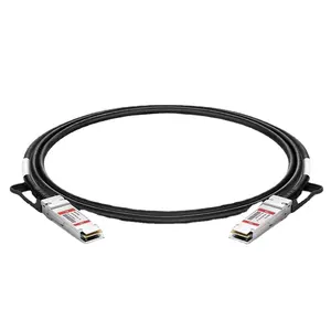 Ban đầu, thiết bị máy chủ QSFP-100G-CU5M 5m (16ft) tương thích g qsfp28 thụ động trực tiếp đính kèm đồng Twinax Cáp PC máy chủ