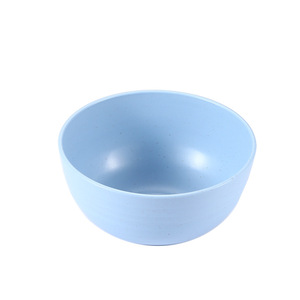 ชามฟางข้าวสาลีสีพื้น ชามข้าวขนาดใหญ่สำหรับใช้ในบ้าน - Product Image 1