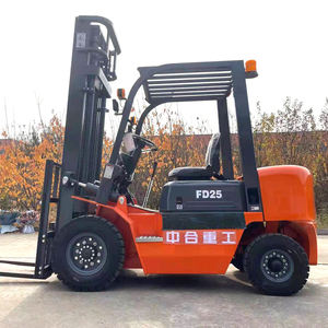 Chariot élévateur diesel <span class=keywords><strong>DOUGONG</strong></span> CPCD à mât triphasé, capacité de 3000 kg, hauteur de levage de 3000 mm, pneus pleins/pneumatiques, utilisation intérieure/extérieure - Product Image 3