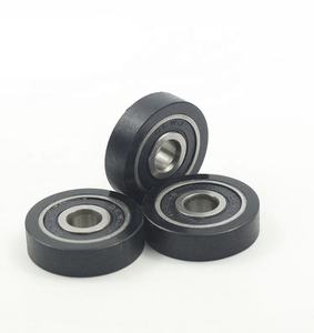 Çin tedarikçisi yazıcı makinesi için 5x20x6mm 625RS rulman makaralı küçük Gcr15 rulman çelik PU kaplı kasnak - Product Image 2