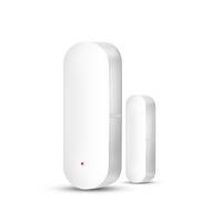 Détecteur de fenêtre/porte intelligent ZigBee, installation facile, alarme sans fil, fonctionne sur batterie, durée de vie de la batterie de 1 an, compatible avec Android