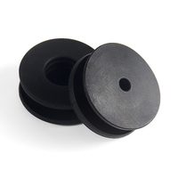 Passe-câble en silicone antistatique transparent de 6 mm, conique, en caoutchouc, fabriqué en Chine