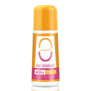 Déodorant Roll-On FLORA RUBY 48H - Sans aluminium, sans parabènes, contrôle des odeurs - Product Image 5